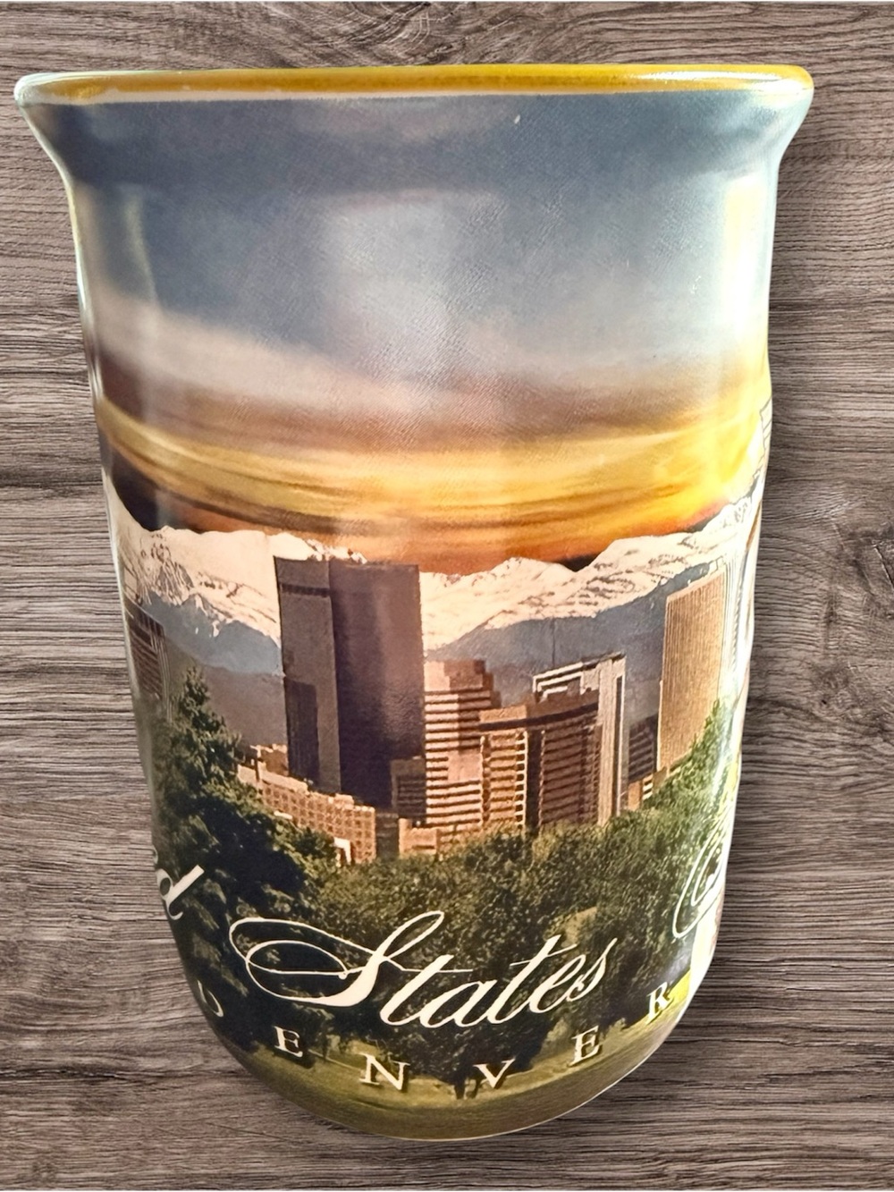 Denver US Mint Ceramic Mug | Vintage United States Treasury Souvenir Coffee Cup - Picture 3 of 9